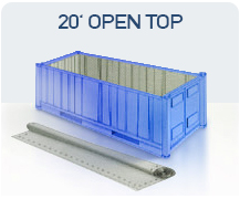 Container 20 open top import marfa china romania
