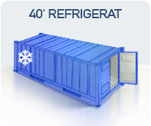 container 40 refrigerat